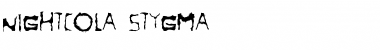 Download NightCola Stygma Font Download NightCola Stygma Font