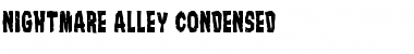Download Nightmare Alley Condensed Font Download Nightmare Alley Condensed Font