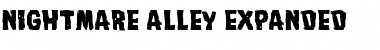 Download Nightmare Alley Expanded Font Download Nightmare Alley Expanded Font