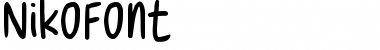 Download NikoFont Font Download NikoFont Font