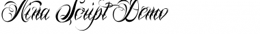 Download Nina Script Demo Font Download Nina Script Demo Font
