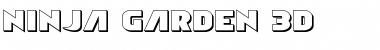 Download Ninja Garden 3D Font Download Ninja Garden 3D Font