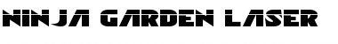 Download Ninja Garden Laser Font Download Ninja Garden Laser Font