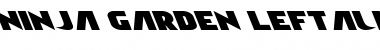 Download Ninja Garden Leftalic Font Download Ninja Garden Leftalic Font