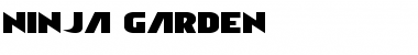 Download Ninja Garden Font Download Ninja Garden Font