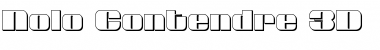 Download Nolo Contendre 3D Font Download Nolo Contendre 3D Font