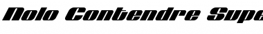 Download Nolo Contendre Super-Italic Font Download Nolo Contendre Super-Italic Font