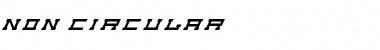 Download Non Circular Font Download Non Circular Font