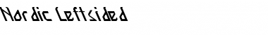 Download Nordic Leftsided Font Download Nordic Leftsided Font