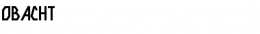 Download Obacht! Font Download Obacht! Font