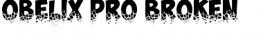 Download ObelixProBroken Font Download ObelixProBroken Font