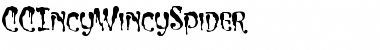 Download CCIncyWincySpider Font Download CCIncyWincySpider Font