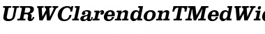 Download URWClarendonTMedWid Font Download URWClarendonTMedWid Font