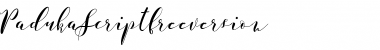 Download Paduka Script free version Font Download Paduka Script free version Font