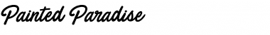 Download Painted Paradise Font Download Painted Paradise Font