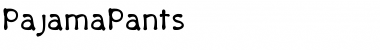 Download PajamaPants Font Download PajamaPants Font