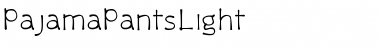Download PajamaPantsLight Font Download PajamaPantsLight Font
