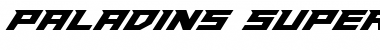 Download Paladins Super-Italic Font Download Paladins Super-Italic Font