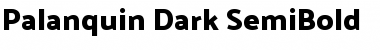 Download Palanquin Dark SemiBold Font Download Palanquin Dark SemiBold Font