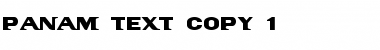 Download PanAm Text Font Download PanAm Text Font