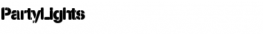 Download PartyLights Font Download PartyLights Font