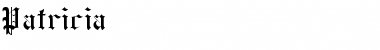 Download Patricia Font Download Patricia Font