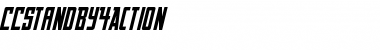 Download CCStandBy4Action Font Download CCStandBy4Action Font