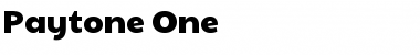 Download Paytone One Font Download Paytone One Font