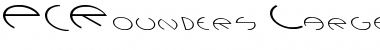 Download PCRounders Large Lefty Font Download PCRounders Large Lefty Font