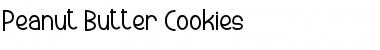 Download Peanut Butter Cookies Font Download Peanut Butter Cookies Font
