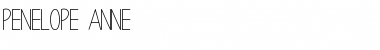 Download PenelopeAnne Font Download PenelopeAnne Font