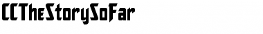 Download CCTheStorySoFar Font Download CCTheStorySoFar Font