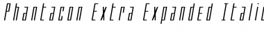 Download Phantacon Extra-Expanded Italic Font Download Phantacon Extra-Expanded Italic Font