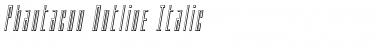 Download Phantacon Outline Italic Font Download Phantacon Outline Italic Font