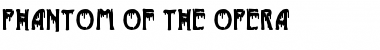 Download Phantom of the Opera Font Download Phantom of the Opera Font