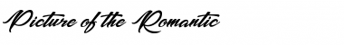 Download Picture of the Romantic Font Download Picture of the Romantic Font