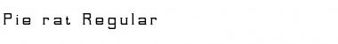 Download Pie-rat Font Download Pie-rat Font