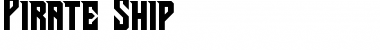 Download Pirate Ship Font Download Pirate Ship Font