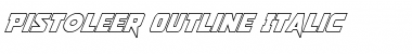 Download Pistoleer Outline Italic Font Download Pistoleer Outline Italic Font