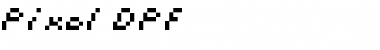 Download Pixel DPF Font Download Pixel DPF Font