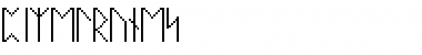 Download PixelRunes Font Download PixelRunes Font
