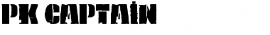 Download PK Captain Font Download PK Captain Font