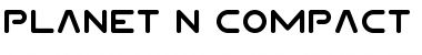 Download Planet N Compact Font Download Planet N Compact Font