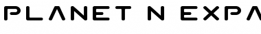 Download Planet N Expanded Font Download Planet N Expanded Font