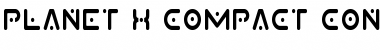 Download Planet X Compact Condensed Font Download Planet X Compact Condensed Font