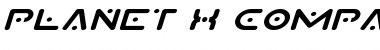 Download Planet X Compact Expanded Italic Font Download Planet X Compact Expanded Italic Font