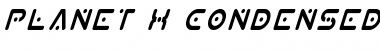 Download Planet X Condensed Italic Font Download Planet X Condensed Italic Font