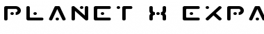 Download Planet X Expanded Font Download Planet X Expanded Font
