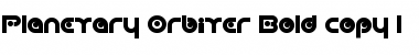 Download Planetary Orbiter Font Download Planetary Orbiter Font