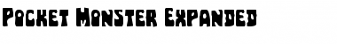 Download Pocket Monster Expanded Font Download Pocket Monster Expanded Font